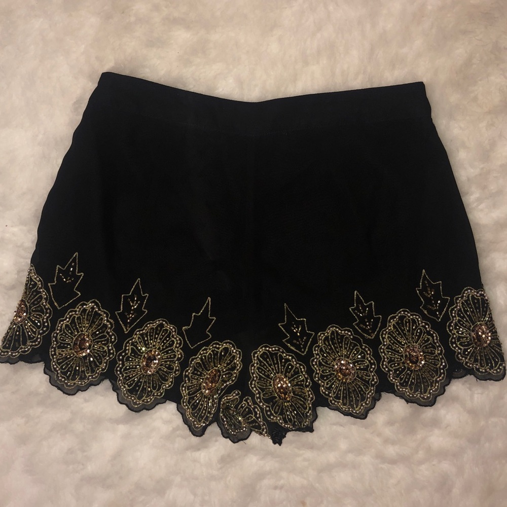 Bedazzled shorts